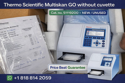 Thermo Scientific Multiskan GO Microplate Reader 51119200 NEW No Cuvette ELISA