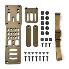 Tactical Belt Drop Metal Modular Holster Adapter Plate Adjustable QLS Platform