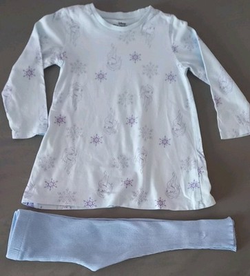 Nachthemd, Schlafanzug, Leggings Gr 92, C&A. Elsa. Sehr Guter Zustand