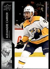2021-22 Upper Deck Alexandre Carrier Nashville Predators #588
