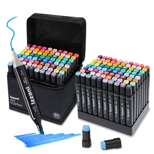 Alcohol Markers Dual Tip Art Set