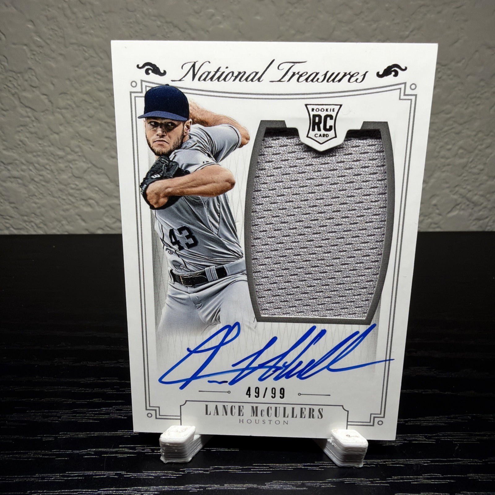 2015 Panini National Treasures Lance McCullers RC Auto /99 Astros On Card Auto
