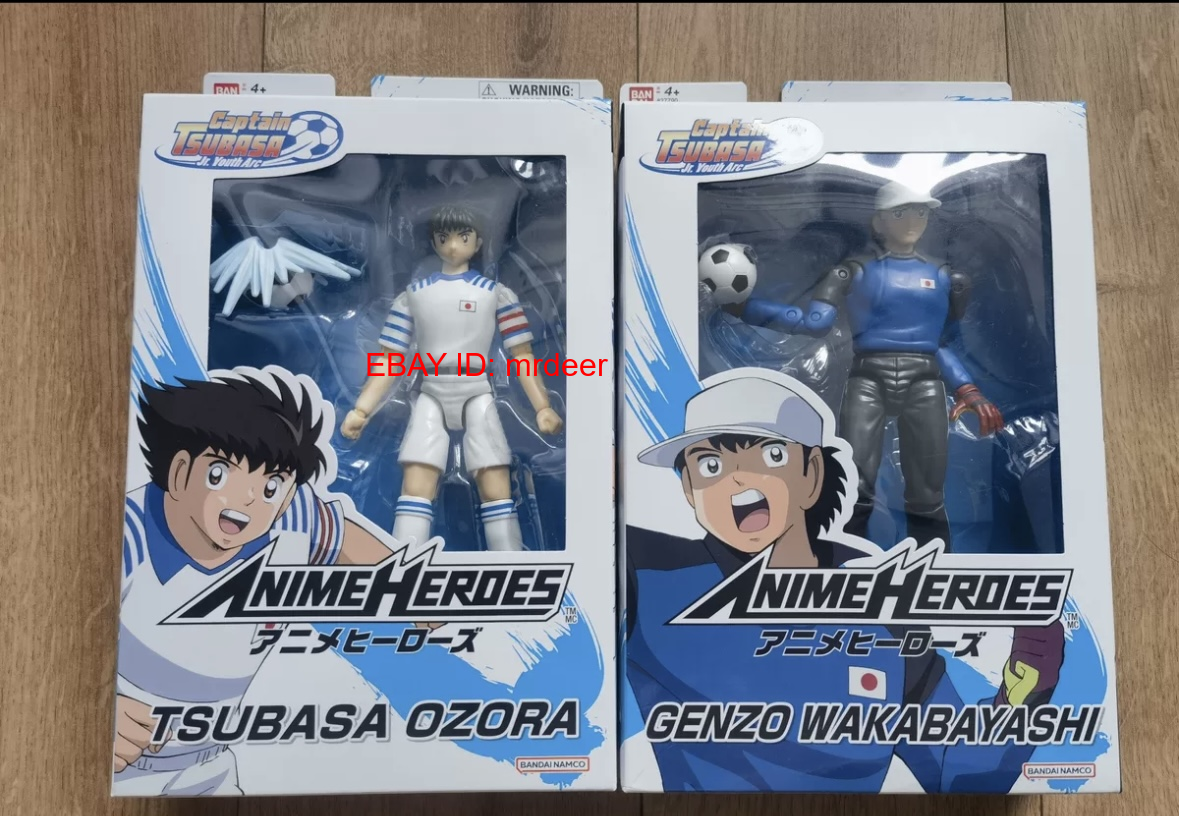 Tsubasa Ozora Genzo Wakabayashi Captain Anime Heroes Action
