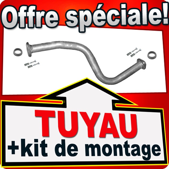 Tuyau avant d'échappement pour Suzuki Swift 4 1.2 16V de 2010 à 2016