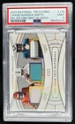 2021 National Treasures Ja'Marr Chase Waddle Smith Jersey Gold RC #/10 PSA 9