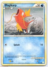 Magikarp 72/123 HeartGold & SoulSilver Non-Holo Pokemon Card Mitsuhiro Arita LP on eBay