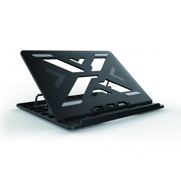 Ergo laptop cooling stand supporto per computer portatile nero 39,6 cm (15.6") - Immagine 4
