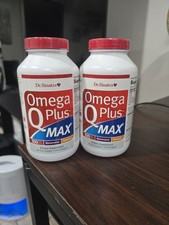 Dr. Sinatra Omega Q Plus MAX 2-PACK 180 Heart Health 100mg of CoQ10 Turmeric