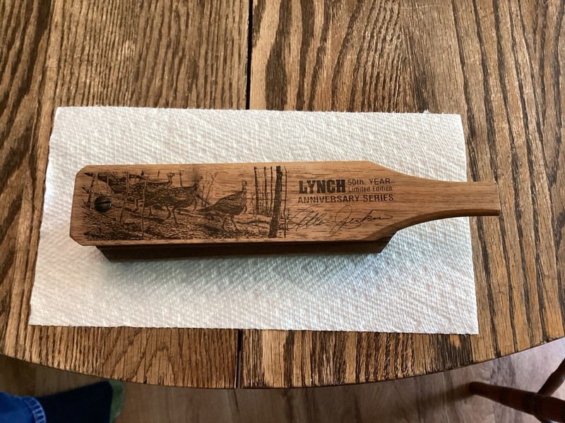 Lynch Turkey Call 50th Year Limited Edition Anniversary Series Signed