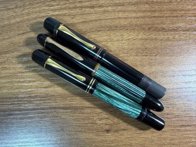 Pelikan Fountain Pen Lot of 3 Pre-owned As-Is Bundle Japanese Vintage