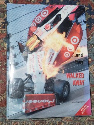 And They Walked Away - James Lagomarsino, With POSTER - HC DJ  24x17 Race Wrecks