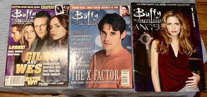 Lot Of 3 Buffy The Vampire Slayer Magazines 