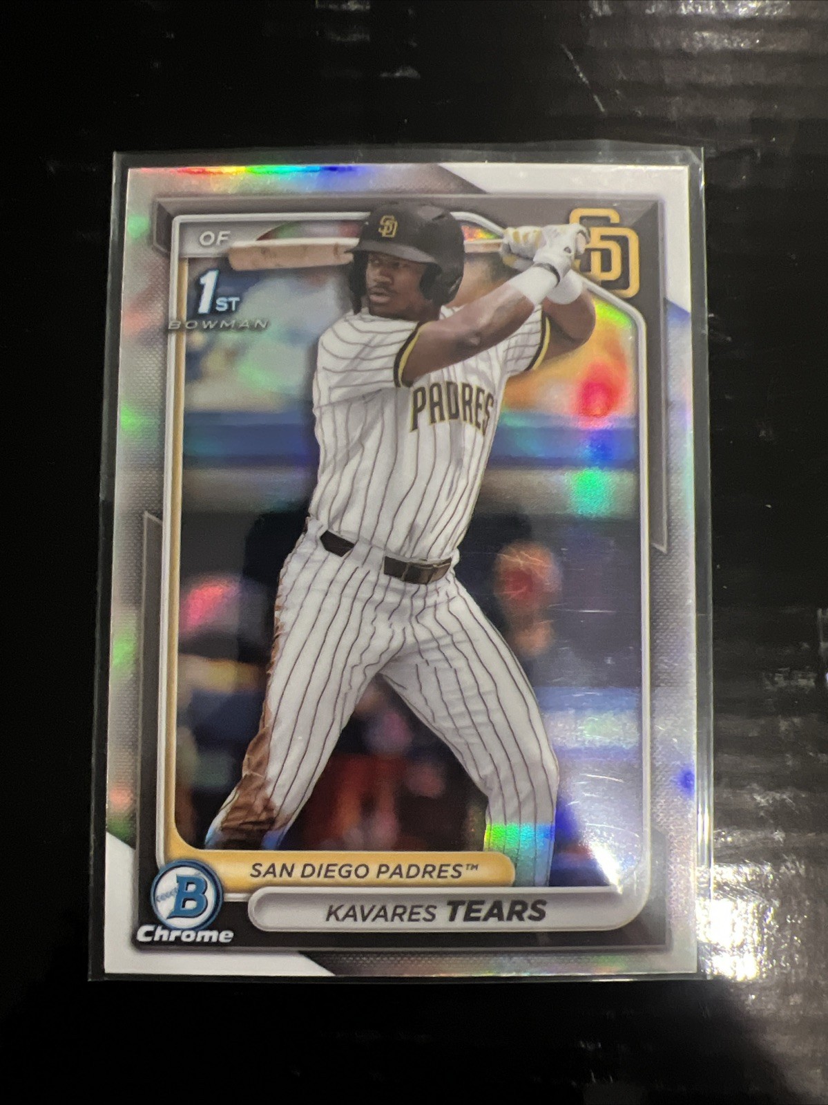2024 Bowman Draft - Chrome Kavares Tears #BDC-57 Refractor (RC)
