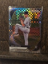 2020 Panini Prizm Power Plaid Prizm /75 Zac Gallen #40 Rookie RC