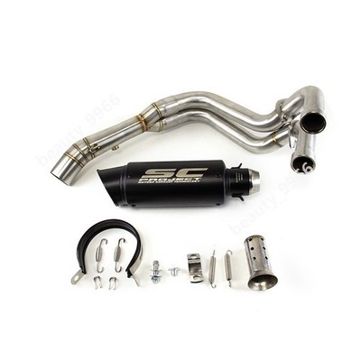 YZF R7 2021-2025 for Yamaha MT-07 Whole System Exhaust Header Pipe Muffler Tips