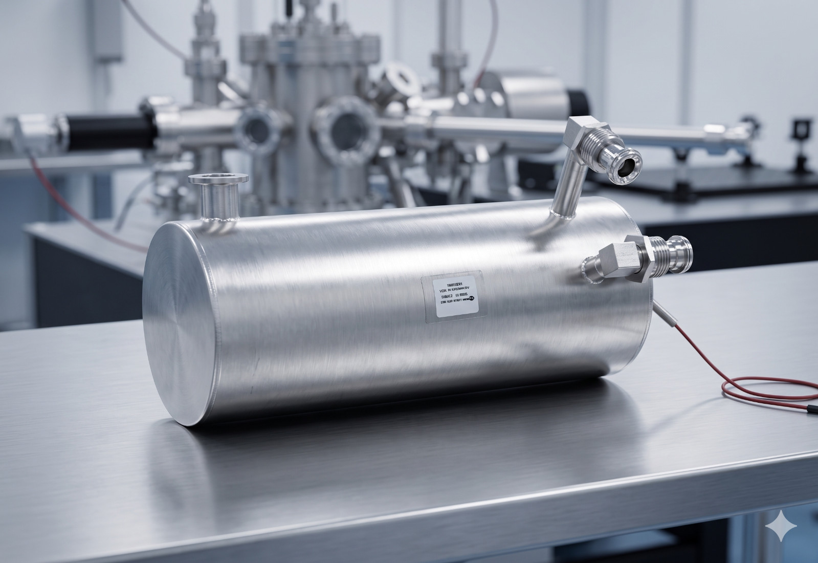 AMAT UHP Vacuum Volume Buffer Stainless Steel Dual-Standard Hybrid HIGH VACUUM