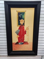Limited Edition Dr. Seuss Serigraph “Wisdom of the Orient Cat”  with COA