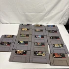 Super Nintendo Games Lot Of 17 Super Mario All-Stars And More all Tested Working