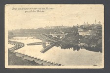 AK Blick auf Grodno  (Hrodna) mit der zerstö...