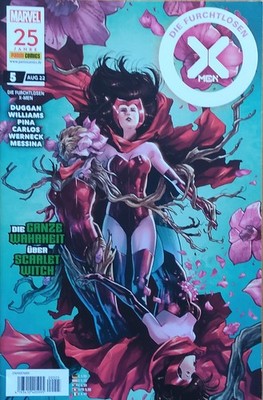 DIE FURCHTLOSEN X-MEN 5  - AUGUST 2022 - TOP ERHALTEN
