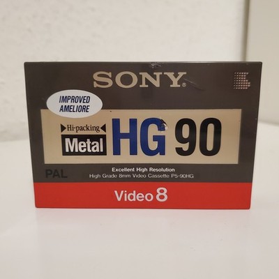 Sony Video8 HG 90 Videokassette 8mm - NEU & OVP