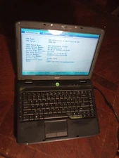 Acer Aspire 4530 PARTS/REPAIR - Boots Linux Mint! AMD Athlon X2, Charge Include