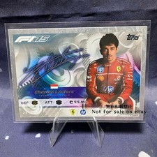Charles Leclerc #EDG2 Prices | 2025 Topps F1 Turbo Attax Black