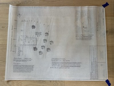 New York Botanical Gardens Architectural Plans 7 pp, Bronx NY