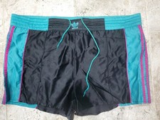 AWESOME RARE COLORWAY VINTAGE 1980'S ADIDAS GLANZ SPRINTER SHORTS MEN'S SZ LARGE