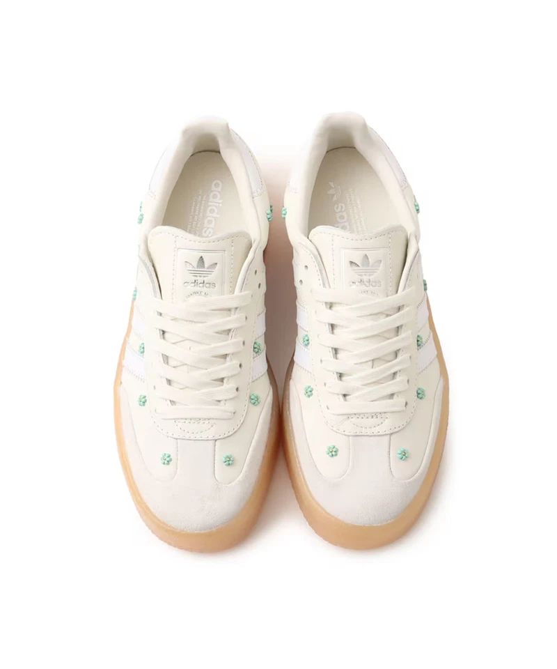 Adidas Originales Sambae Mujer Zapatos Tenis JS3953 Off Cloud Blanco Transparente Como Nuevo Foto 3 de 4