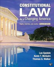 Constitutional Law for a Changing - Paperback...