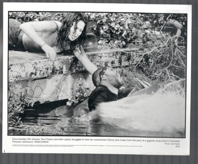 Anaconda 8x10 Still Jennifer Lopez Ice Cube Horror