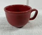 Fiesta by Homer Laughlin Scarlet Red Jumbo Coffee Mug  Cup  Soup Bowl   18 oz.