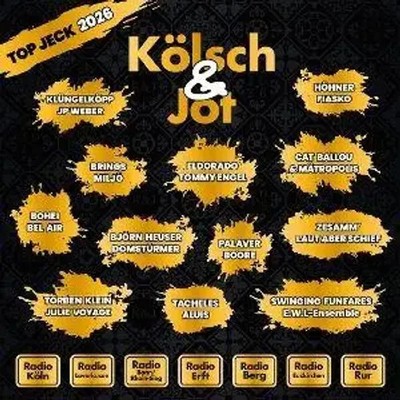 Koelsch & Jot - Top Jeck 2026 | Various | Deutsch | Audio-CD | CD | 2025