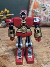 1996 Bandai Power Rangers Zeo MegaZord Red Battlezord Zord 6" Action Figure