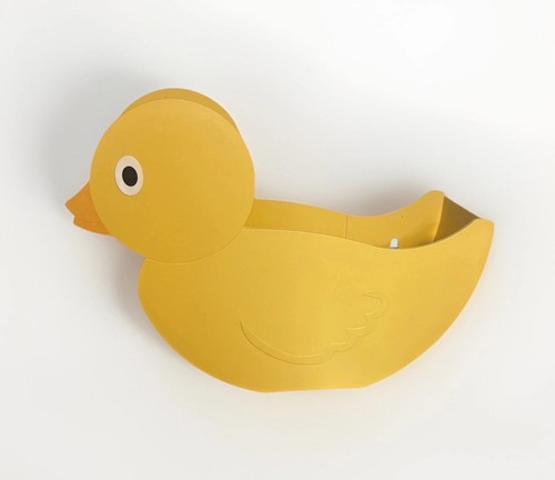 Circo Target Rubber Duck Bath Caddy Suction Cup Toy Storage Decor