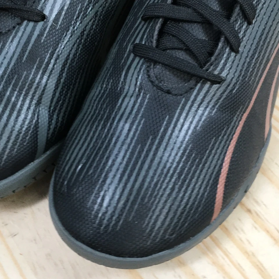 Puma Shoes Youth 6 Ultra Play IT Sneaker Black Lace Up Low Top Comfort 107780-02 - Image 4 of 4