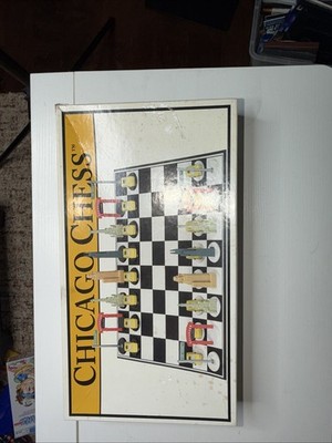 Chicago Chess Big League Board Game Complete In Box