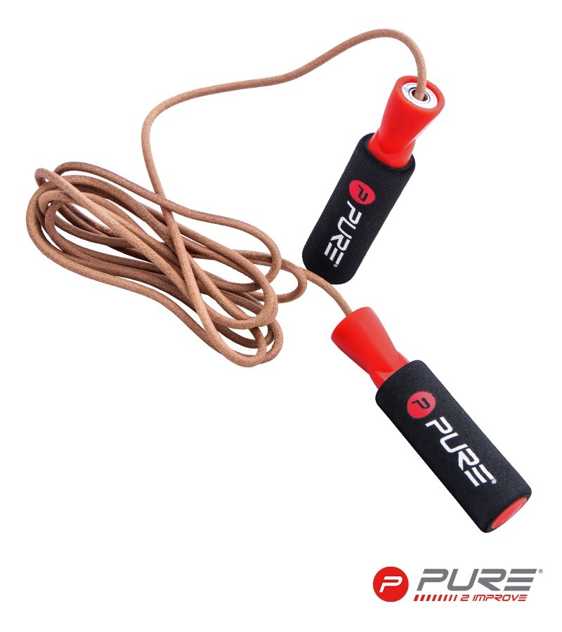 Pure2Improve - Leather Skipping Fitness Boxing Speed Rope  - 275cm -P2I201200