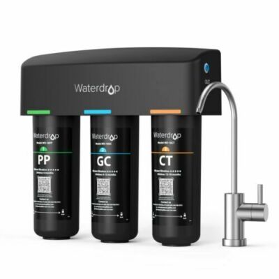 Waterdrop TSB 3-Stage High Capacity Under Sink Water Filter