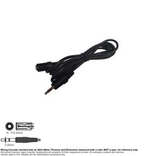 Cable Audio Stereo Mini Plug 3.5mm 1/8" Female Male 6FT Extension 121434