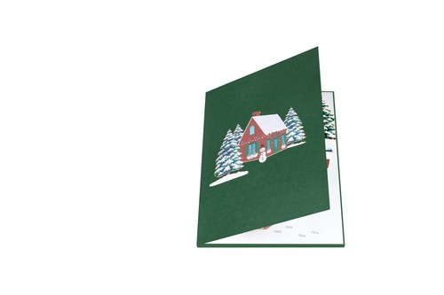 Christmas Card,3D popup card,musical card with lights. - Picture 5 of 7