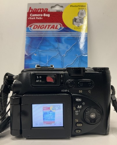 Vintage 2003 Nikon Coolpix E5400 Prosumer Digital Camera 5.0MP Tested & Working - Picture 3 of 13