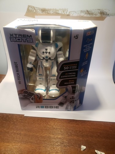 Robbie Robot 50 Programmable Actions, Facial Expressions & Sounds Xtreme Bot Toy - 第 1/5 張圖片