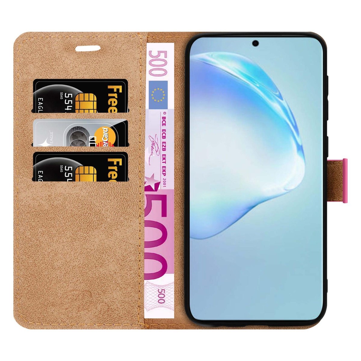 Custodia Xiaomi Mi 13 Ultra A Libro In Pelle | Portafoglio Con Slot Carte, Supporto E Chiusura Magnetica (Marrone) - 2
