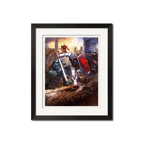 Mobile Suit Gundam x Takani Yoshiyuki Wonder Art Poster Print 0776