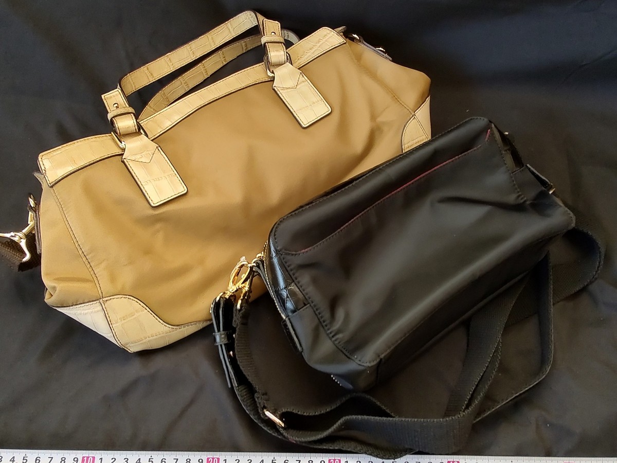 renoma paris レノマ BAMAKO Pre-Owned, Used, renoma PARIS hand bags 2-PCS set-g0105- | eBay
