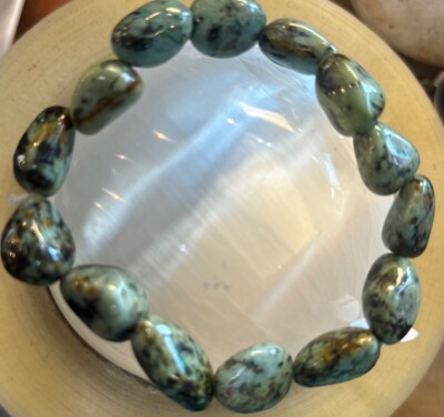African Turquoise Nugget Bracelet