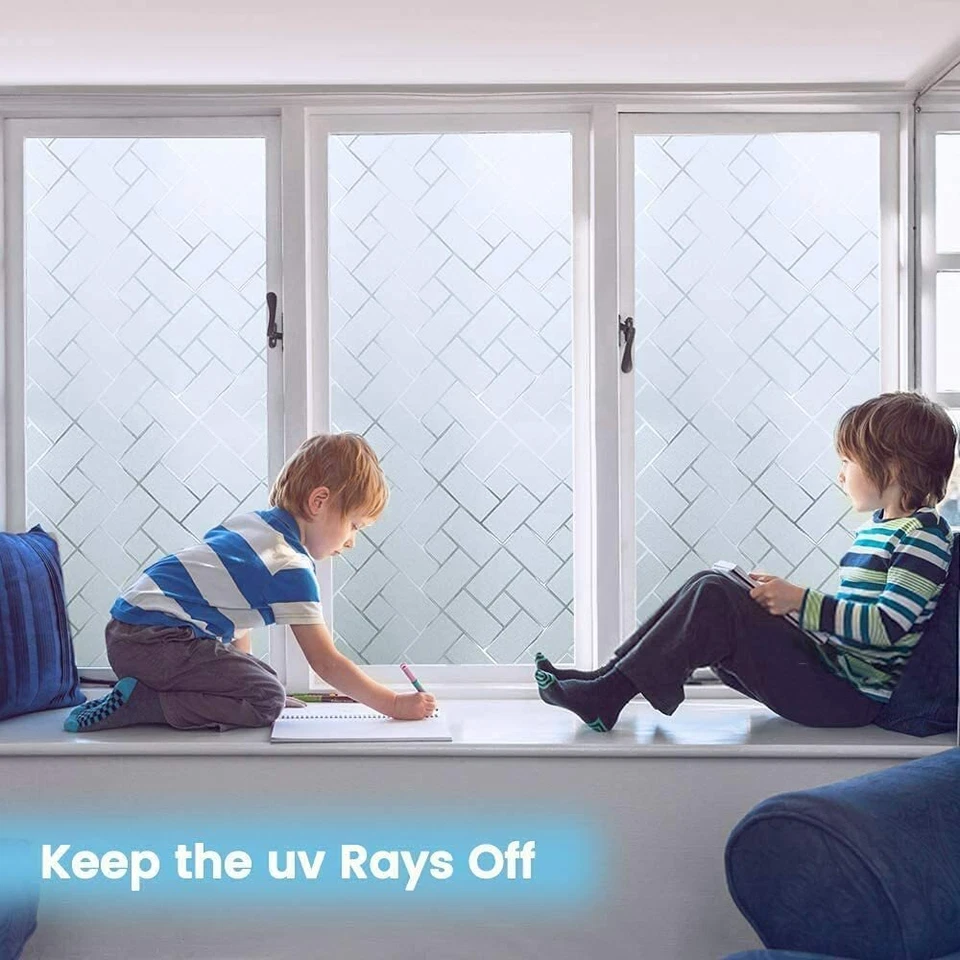 Sichtschutzfolie Milchglasfolie Fensterfolie Fenster Folie Selbstklebend Bdsregg - Bild 3 von 4