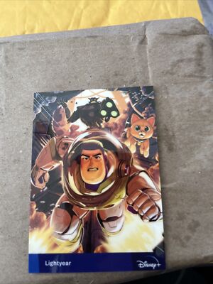 D23 Expo 2022 Disney Plus Card Buzz Lightyear